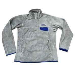 Patagonia Women's Synchilla Fleece soft Henley Button Winter pullover Size small